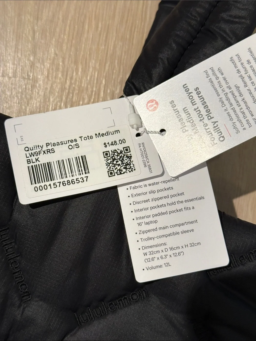 Lululemon tote